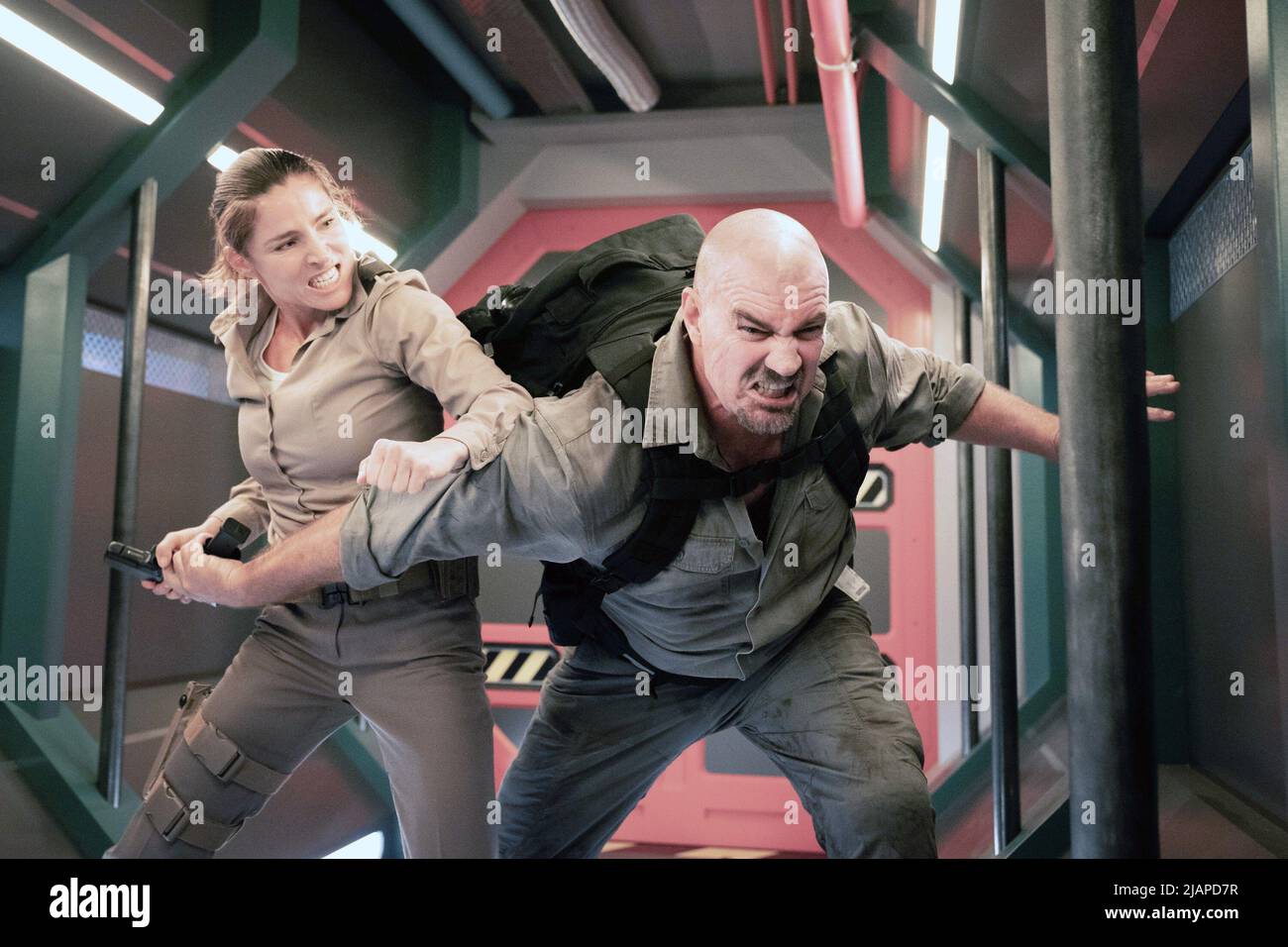 INTERCEPTOR, left: Elsa Pataky, 2022. ph: Brook Rushton / © Netflix ...