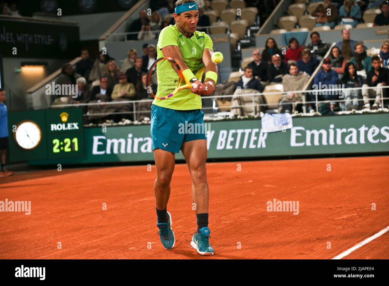 PARIS, IF - 31.05.2022: ROLAND GARROS 2022 - Rafael Nadal (ESP) during the  Roland Garros 2022 tournament held in Paris, France. (Photo: Andre  Chaco/Fotoarena Stock Photo - Alamy