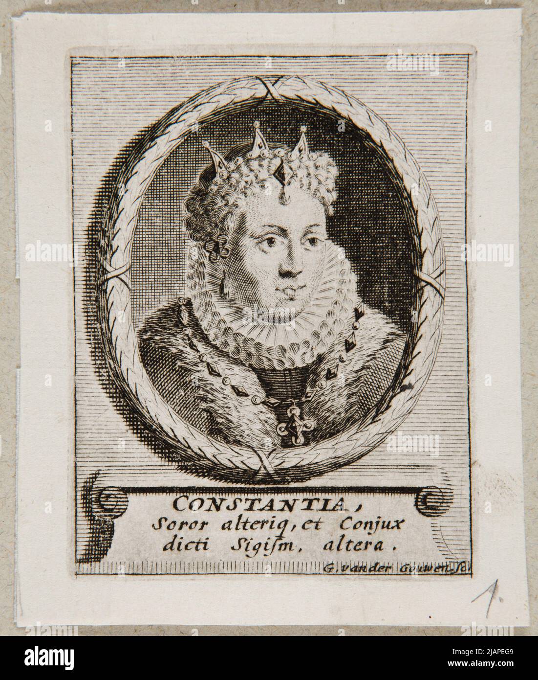 Konstancja Habsburg (1588 1631) Queen of Poland, Second wife of Zygmunt ...