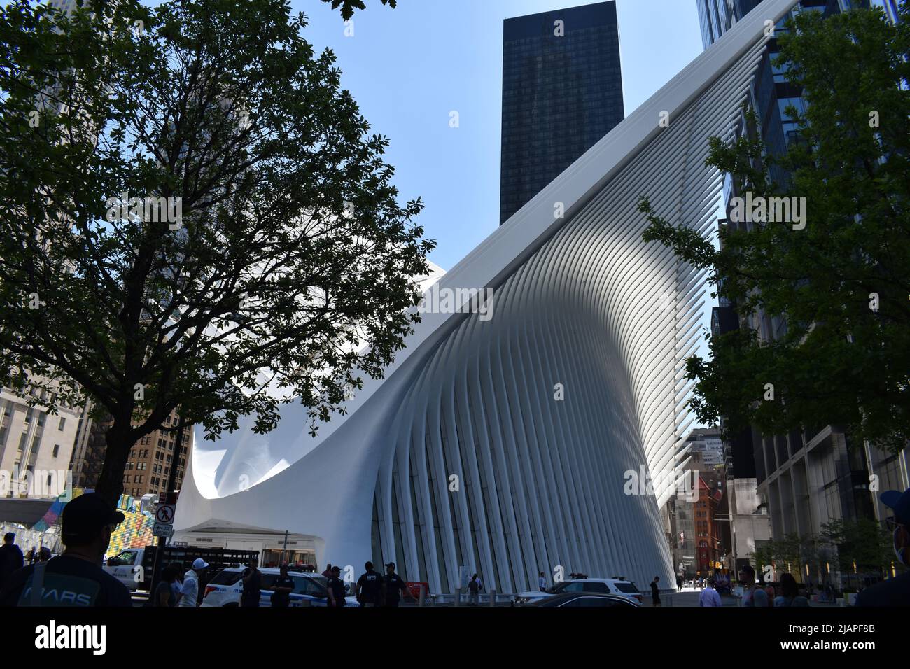 Manhattan, New York City, USA- May 17, 2022- The Oculus or World Trade Center Oculus. Stock Photo