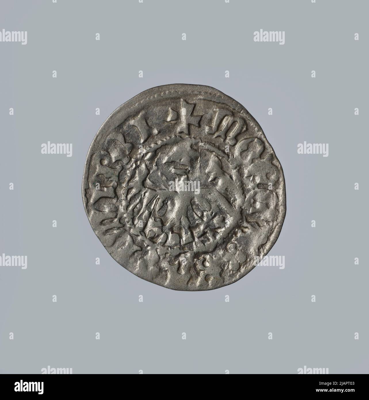False Coin, , 1/2 Crown Groschen, Casimir IV Jagiellon (1447 1492) Stock Photo