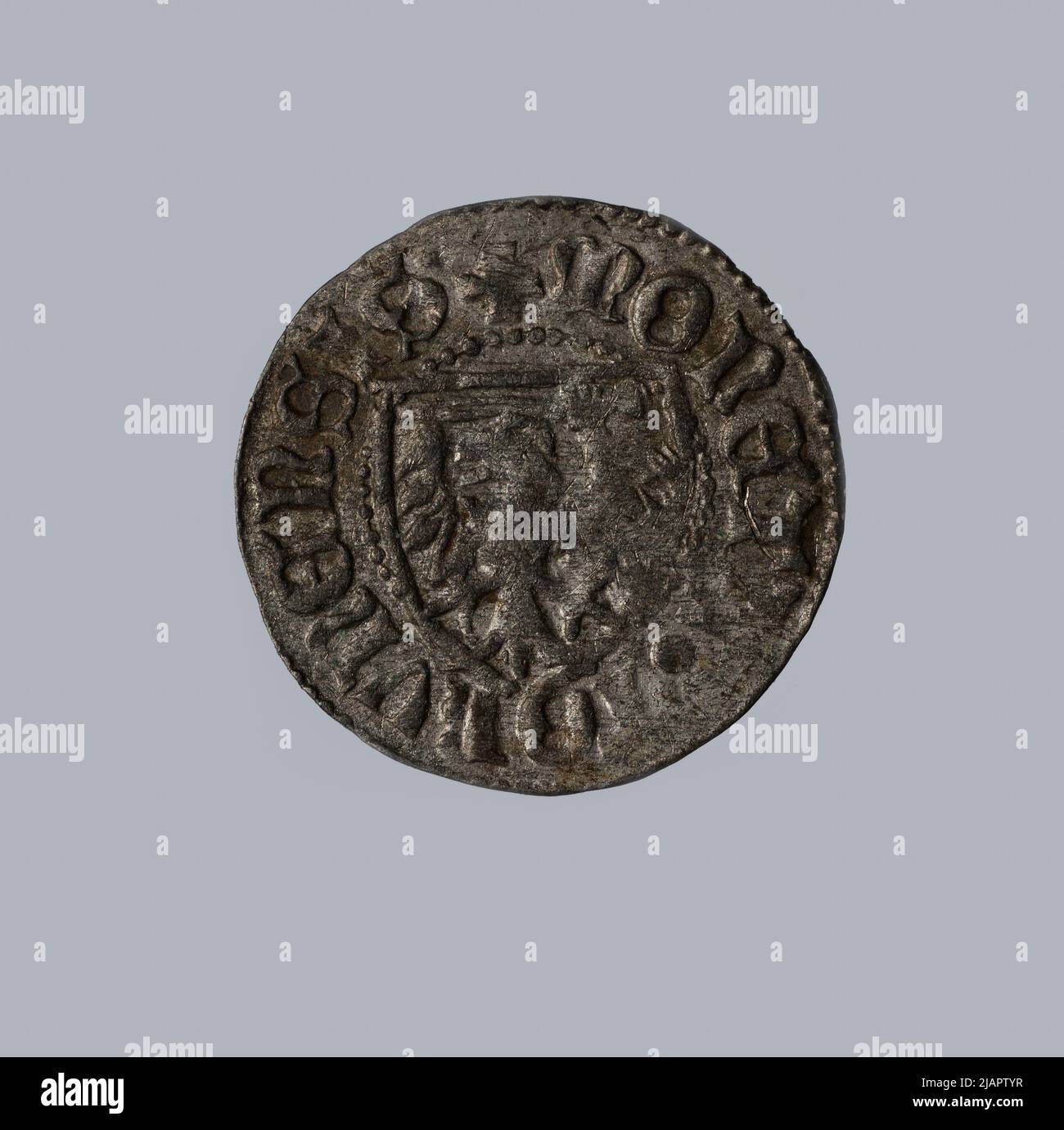 False Coin, Toruń Shiling, Casimir IV Jagiellon (1447 1492) Stock Photo