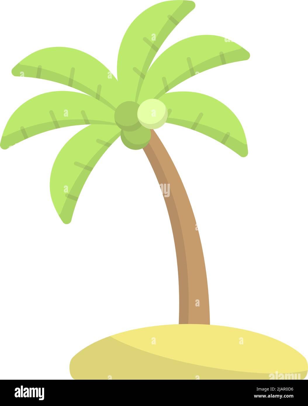 coconut-tree-icon-design-template-vector-illustration-stock-vector