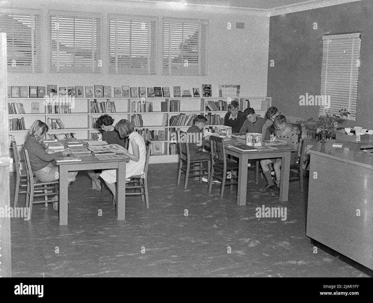 1950s 1955 lake library hi-res stock photography and images - Alamy