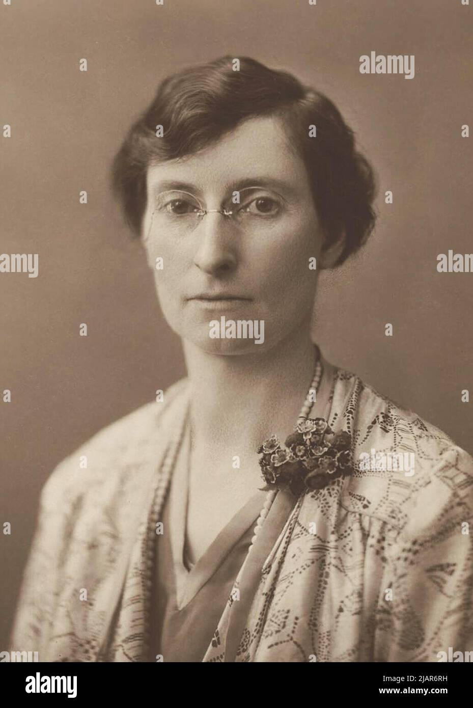 Australian educator and community worker Ivy Brookes ca.  before 1929 (photo published on 30 April 1929) Stock Photo