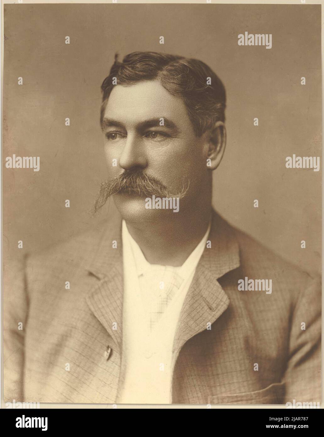 Australian politician Richard Baker ca.  1890s Stock Photo
