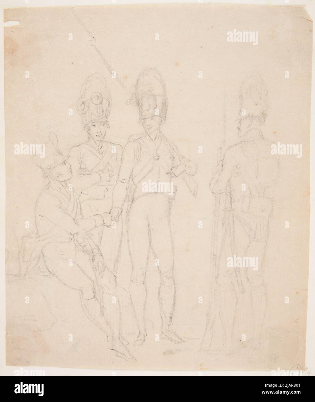 Generic Scene Napoleonic infantry soldiers generic scene. unknown Stock Photo - Alamy