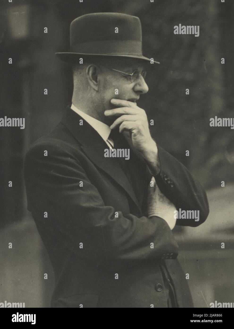 John Curtin, Prime Minister of Australia ca.  1940s  (before 1945) Stock Photo