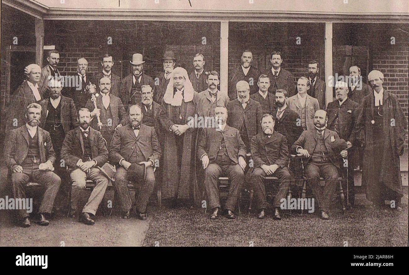 Western Australian Legislative Assembly ca. 1896 Stock Photo Alamy