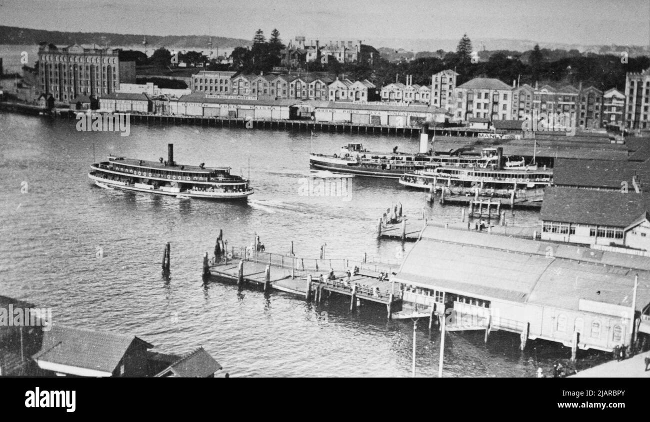 Circular quay ferry Black and White Stock Photos & Images Alamy