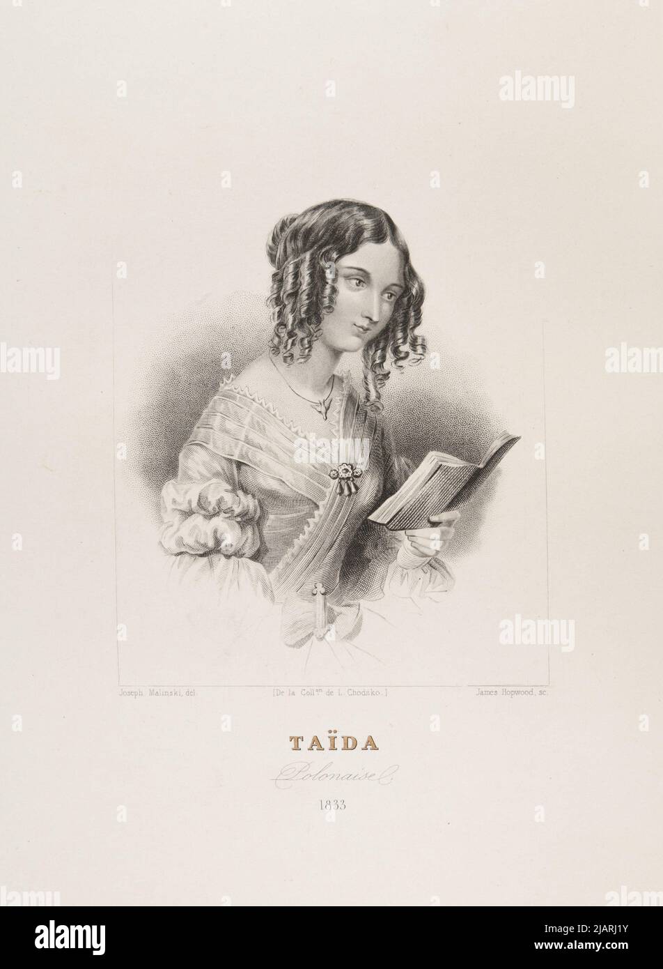 Taida Polish, 1833 W: La Poland illustrated, under the direction of Leonard Chodźko , Paris 1842 Hopwood, James II (1795 1855), Maliński, Joseph Stock Photo