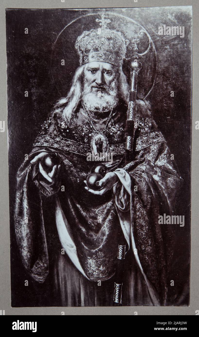 Photograph of the painting St Nicholas by Władysław Rossowski ...