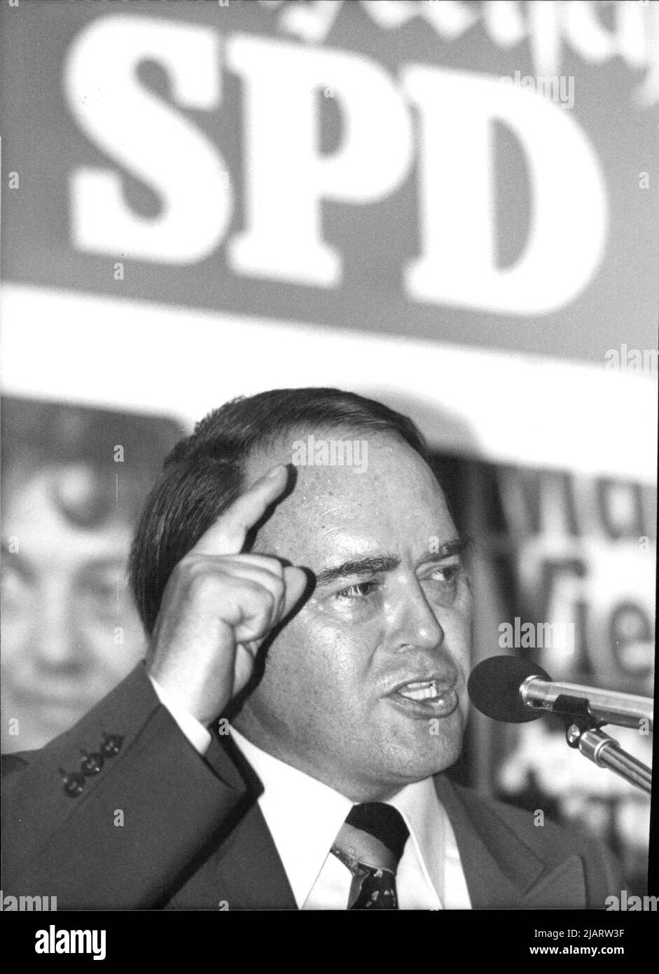 Dr. Helmut Rothemund Spitzenkandidat der SPD im bayerischen Landtagswahlkampf. Stock Photo