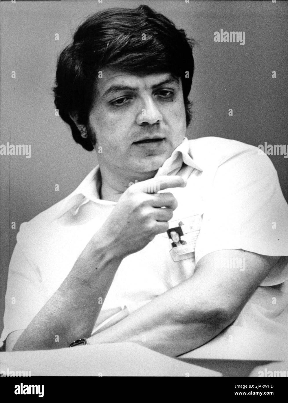 Sergio Ramirez, Kandidat der FSLN An 4. November 1984 fanden in Nicaragua Präsidenschaftswahlen statt. Stock Photo
