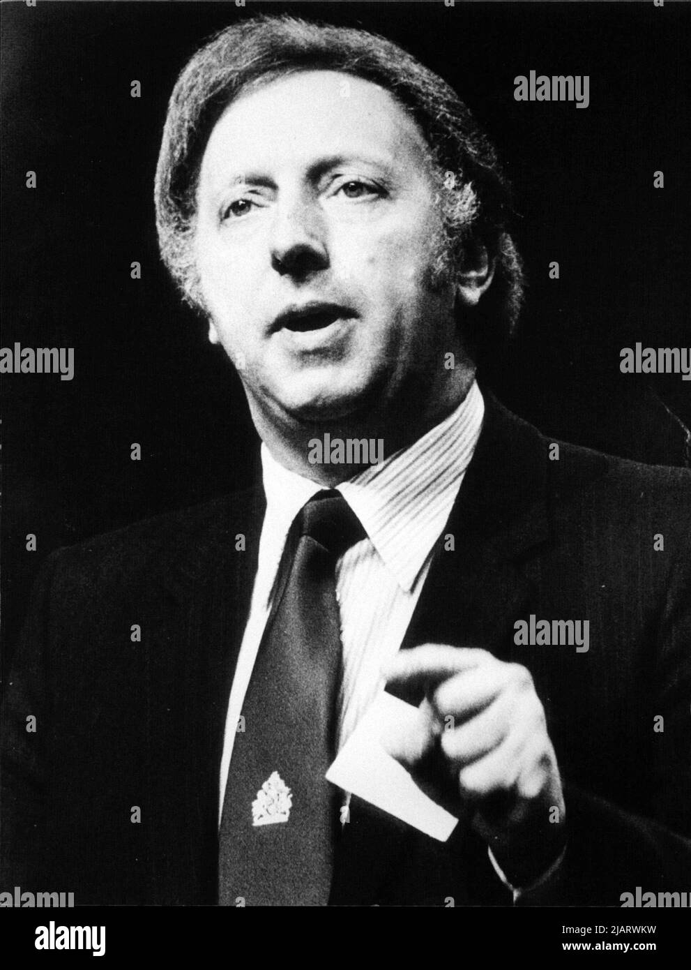 Britischer Politiker Arthur Scargill War Vorsitzender Der Englischen
