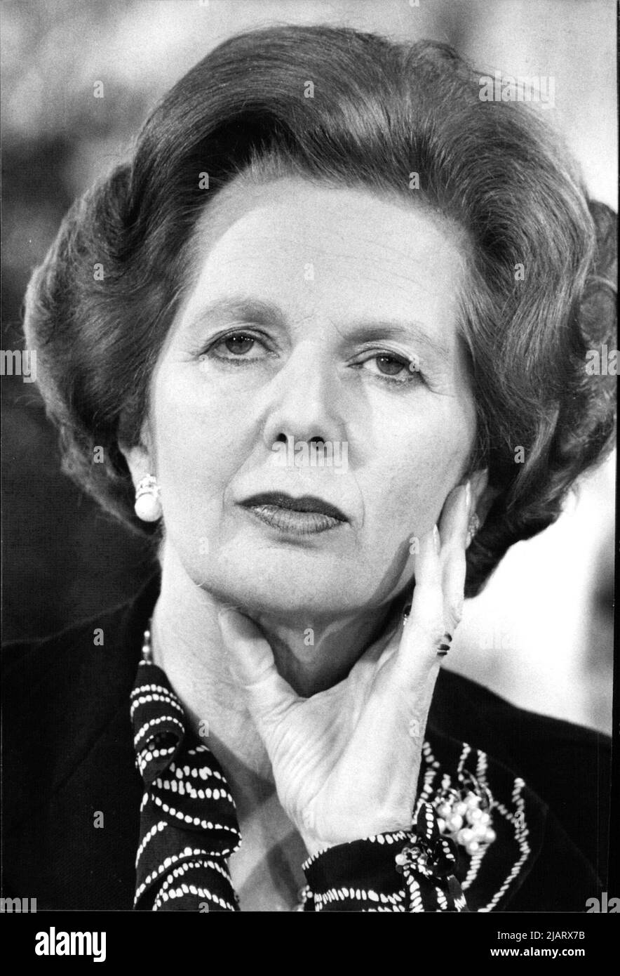 Margaret Thatcher, englische Regierungschefin Stock Photo - Alamy