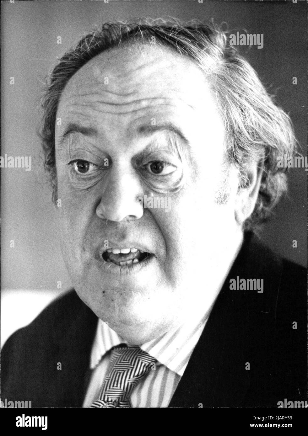 Das Foto zeigt den Vizepräsidenten der EG-Kommission in Brüssel, Sir Christopher Soames, im Jahre 1973. Stock Photo