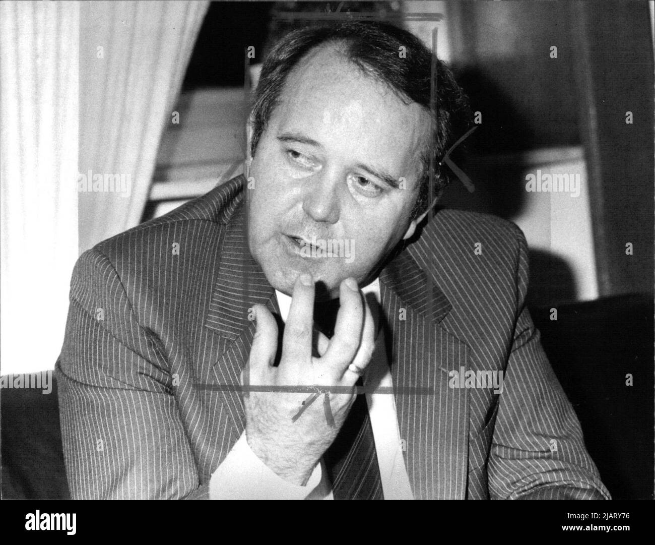 Bernhard Worms, CDUPolitiker Stock Photo Alamy