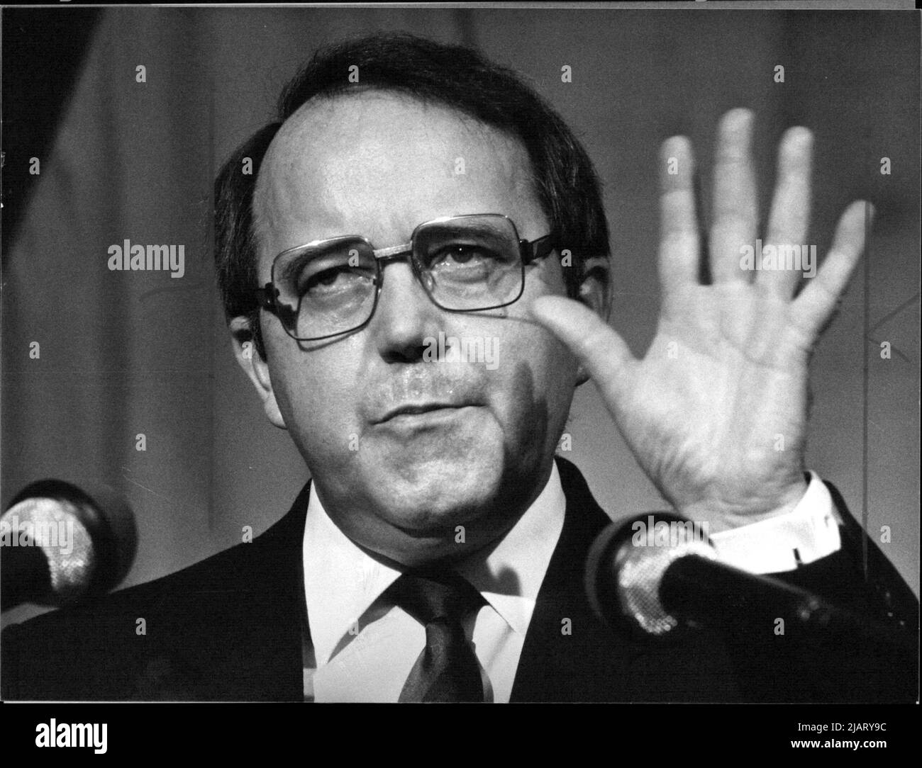 Bernhard Worms, CDUPolitiker Stock Photo Alamy