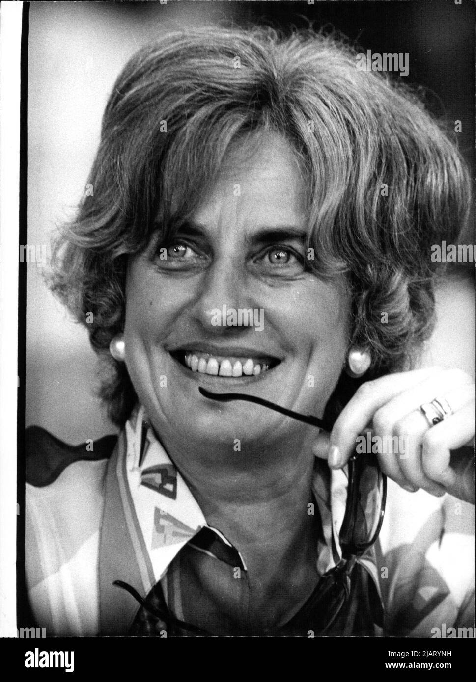 Ein Foto der CDUPolitikerin Helga Wex Stock Photo Alamy