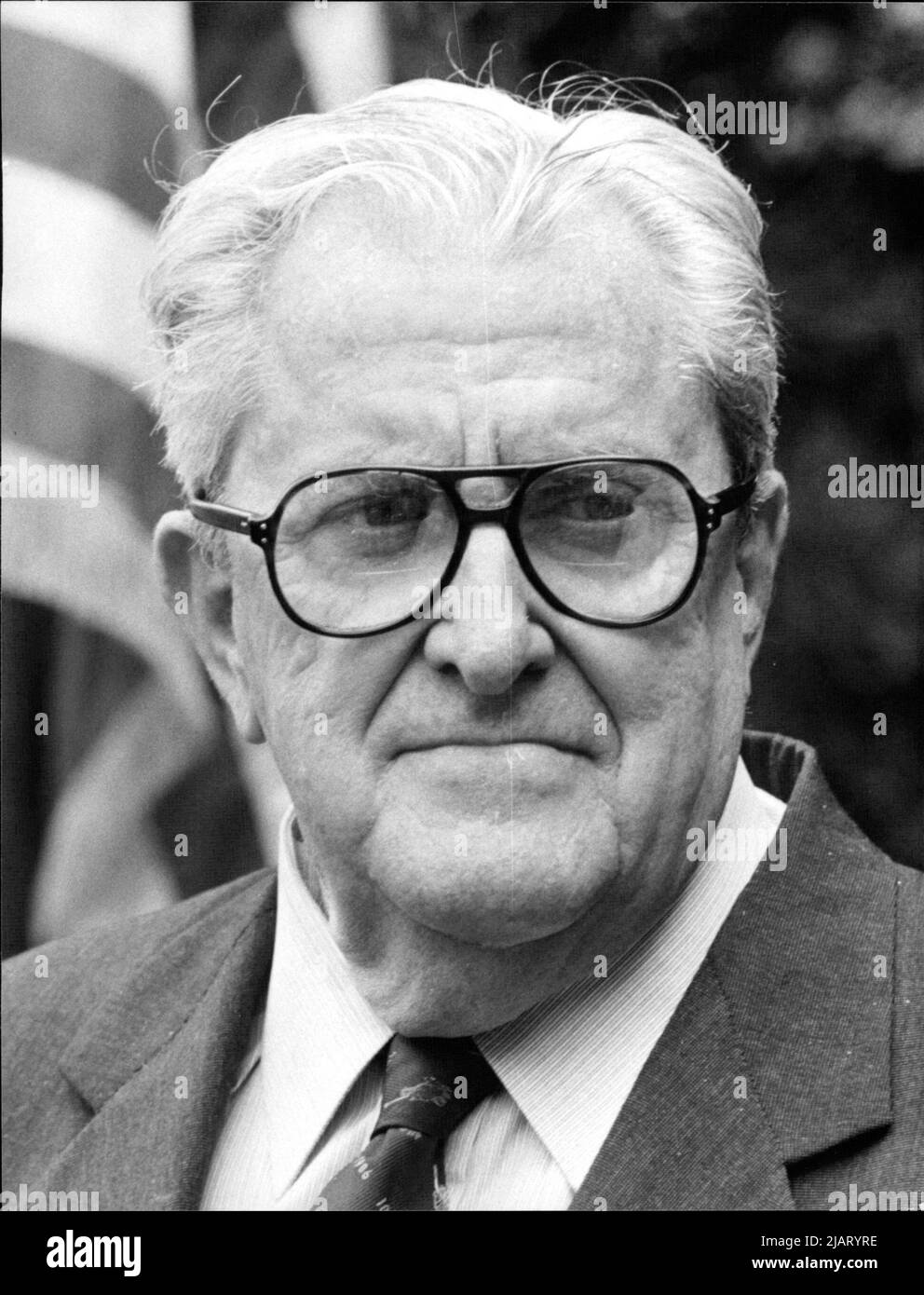 Das Foto zeigt den USBotschafter in Bonn, Vernon A. Walters Stock