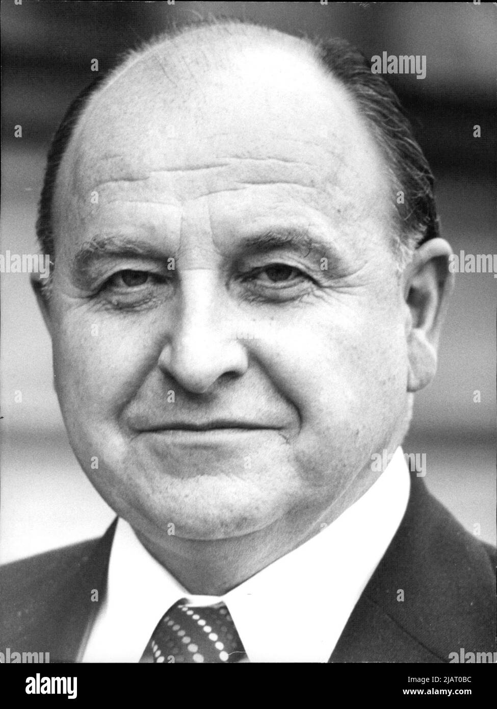 Buback Die Abbildung zeigt Generalbundesanwalt Siegfried Buback Stock Photo ...