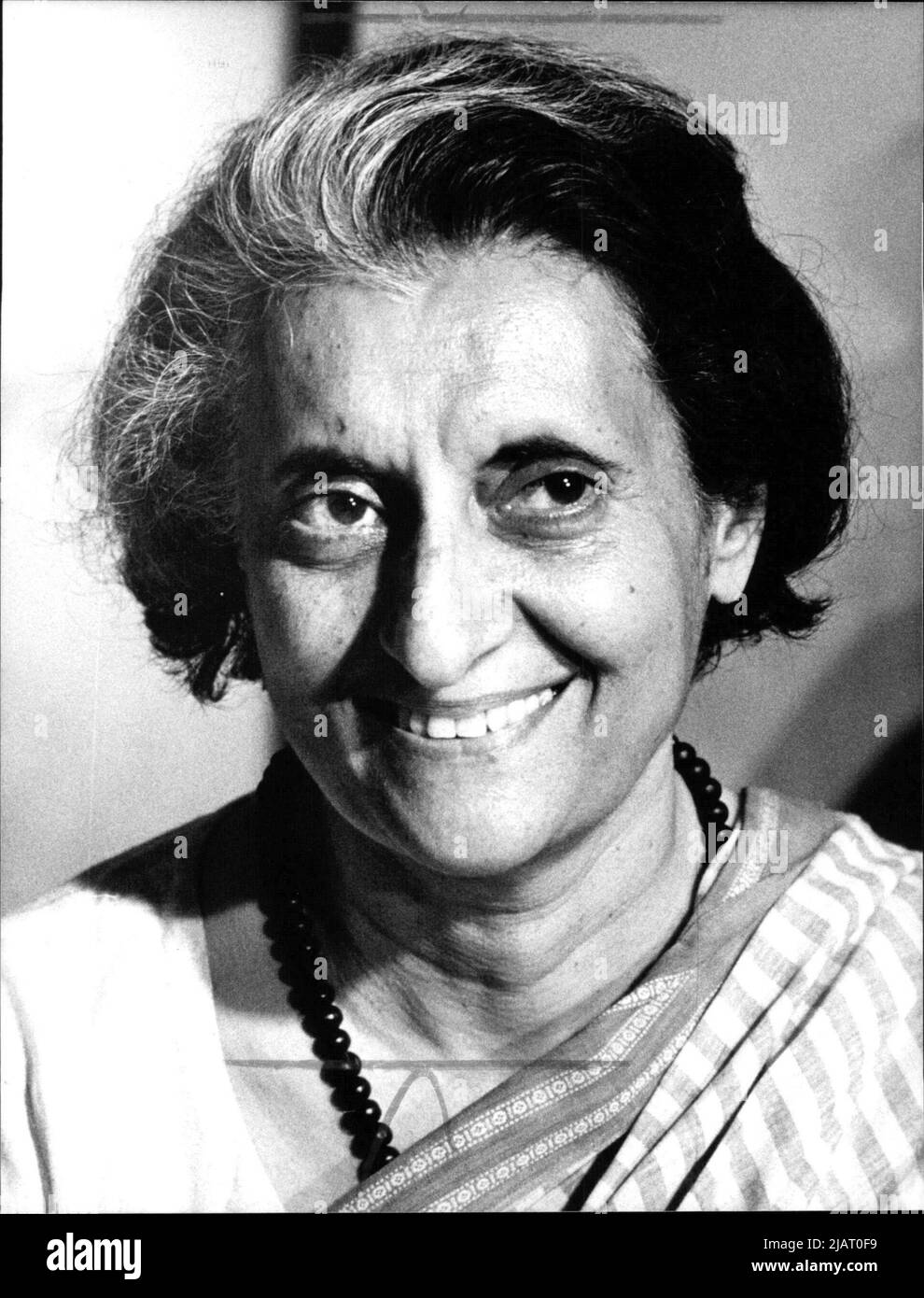 Indira Gandhi, indische Premierministerin Stock Photo - Alamy