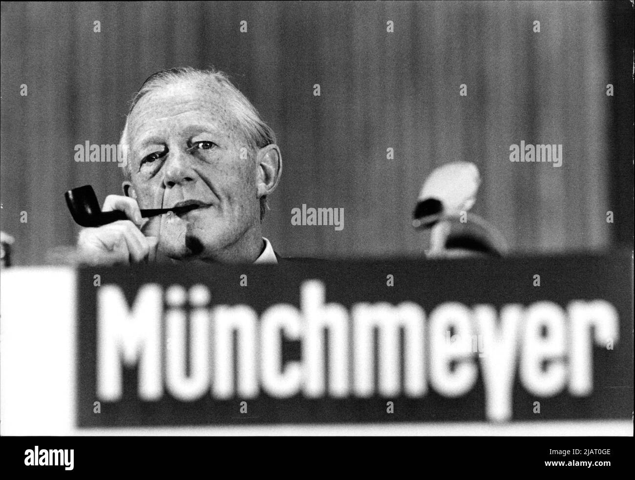 Dr.h.c. Alwin Münchmeyer, Präsident des Bundesverbandes deutscher Banken e.V., stellvertretender Vorsitzender des Wirtschaftsrates der CDU e.V. Stock Photo