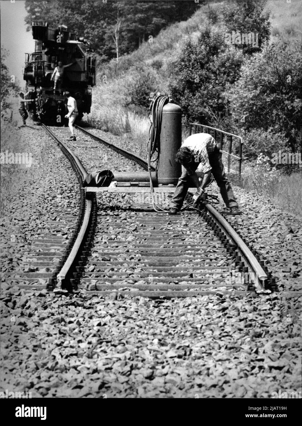 Die Abbildung zeigt den Schienenverkehr der Deutschen Bahn. Hier wird