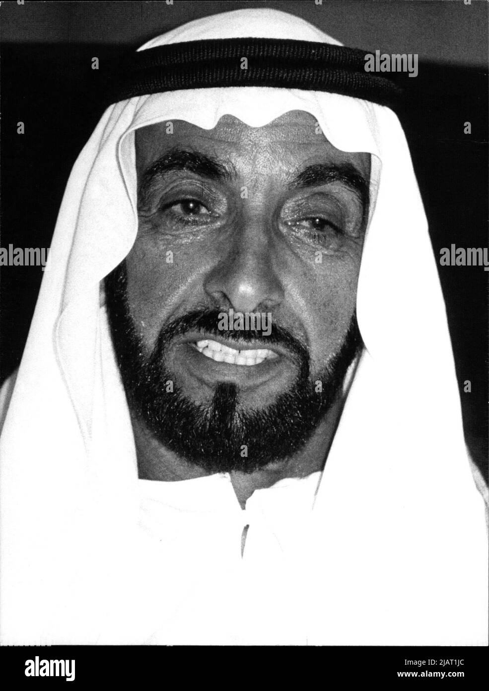 Scheich Zayed bin Sultan Al Nahyan, Präsident der Vereinigten