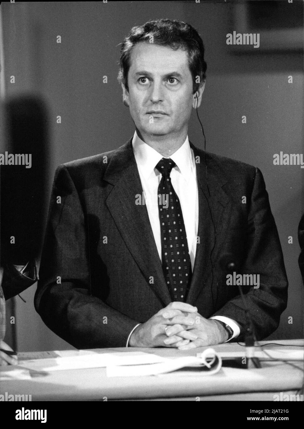 Der deutsche CDU-Politiker Uwe Barschel (1944-1987 Stock Photo - Alamy