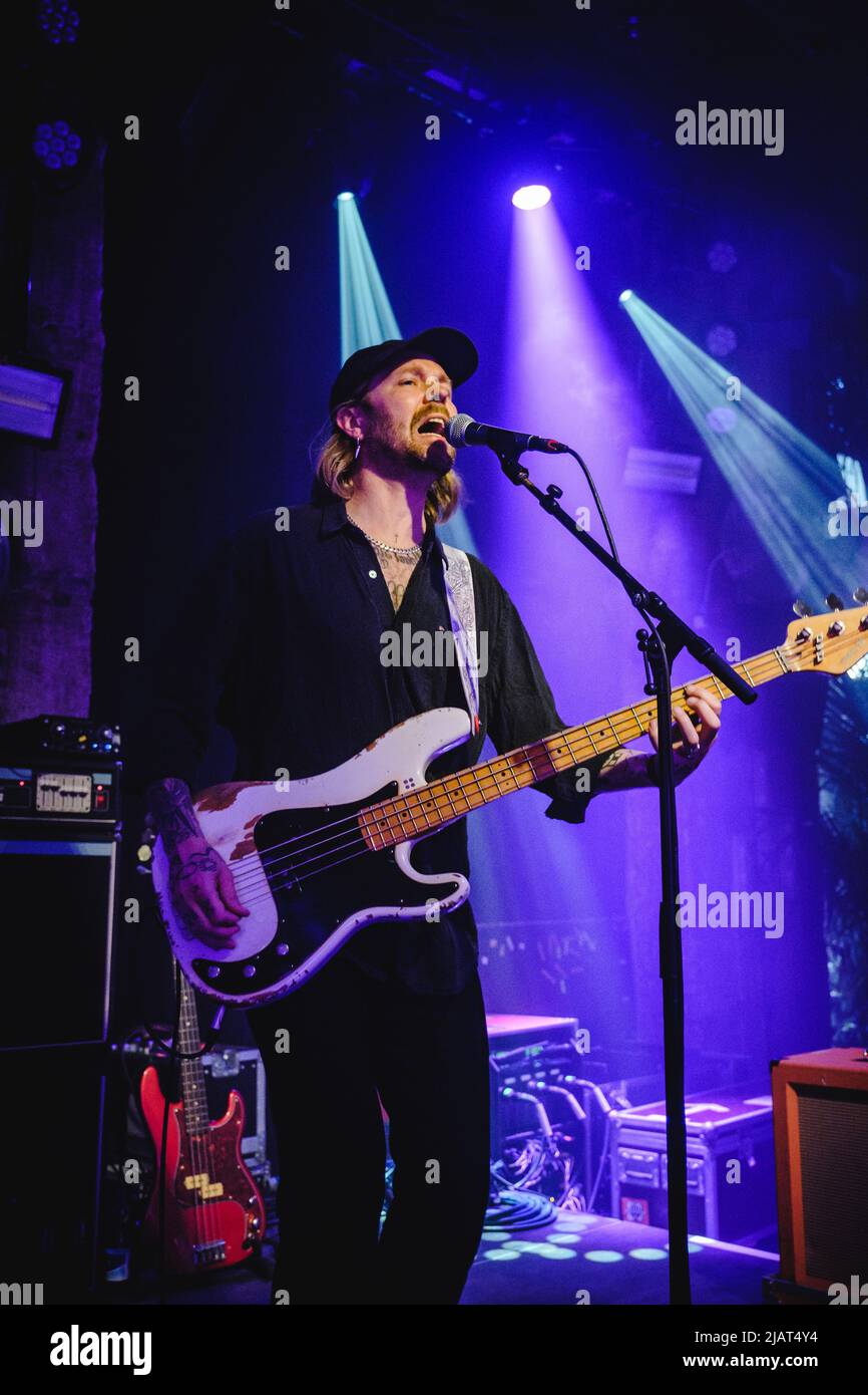 Zurich, Switzerland. 28th, May 2022. The Swedish indie rock band Friska