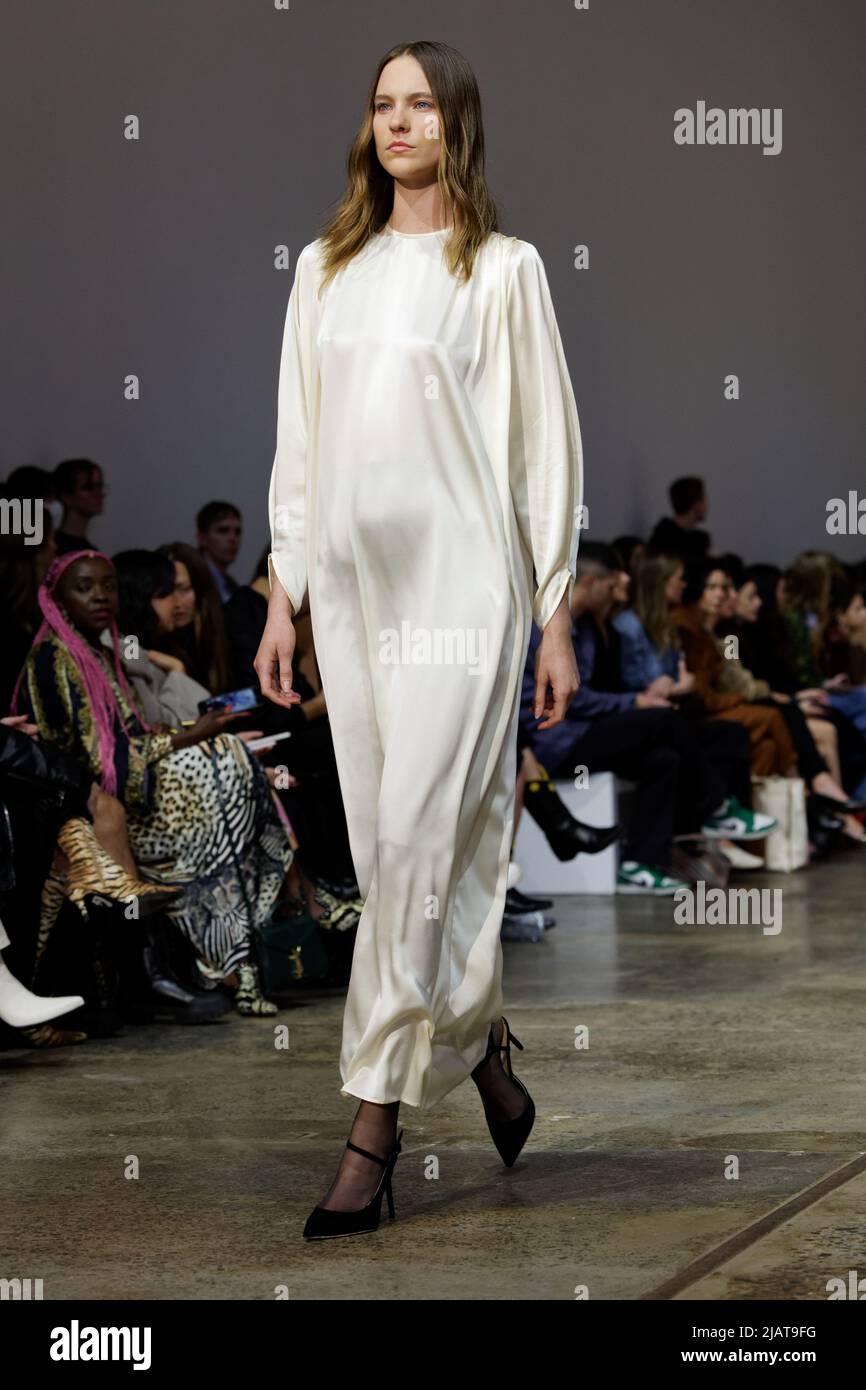 A model walks the runway during the BEARE PARK show during the Afterpay Australian Fashion Week 2022 at Carriageworks on May 9, 2022 in Sydney, Austra Stock Photo