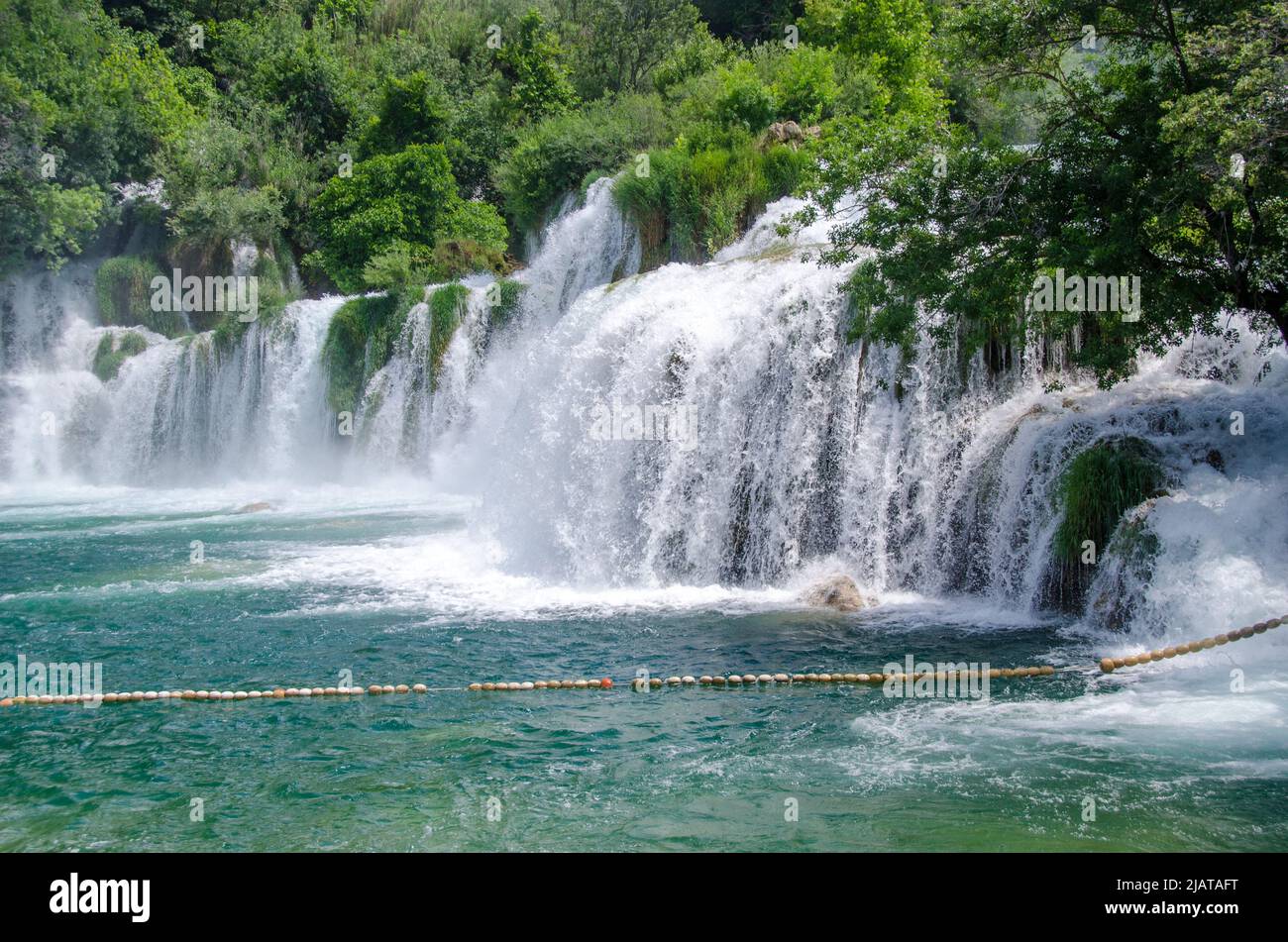 Krka National Park, Croatia, Waterfalls Stock Photo