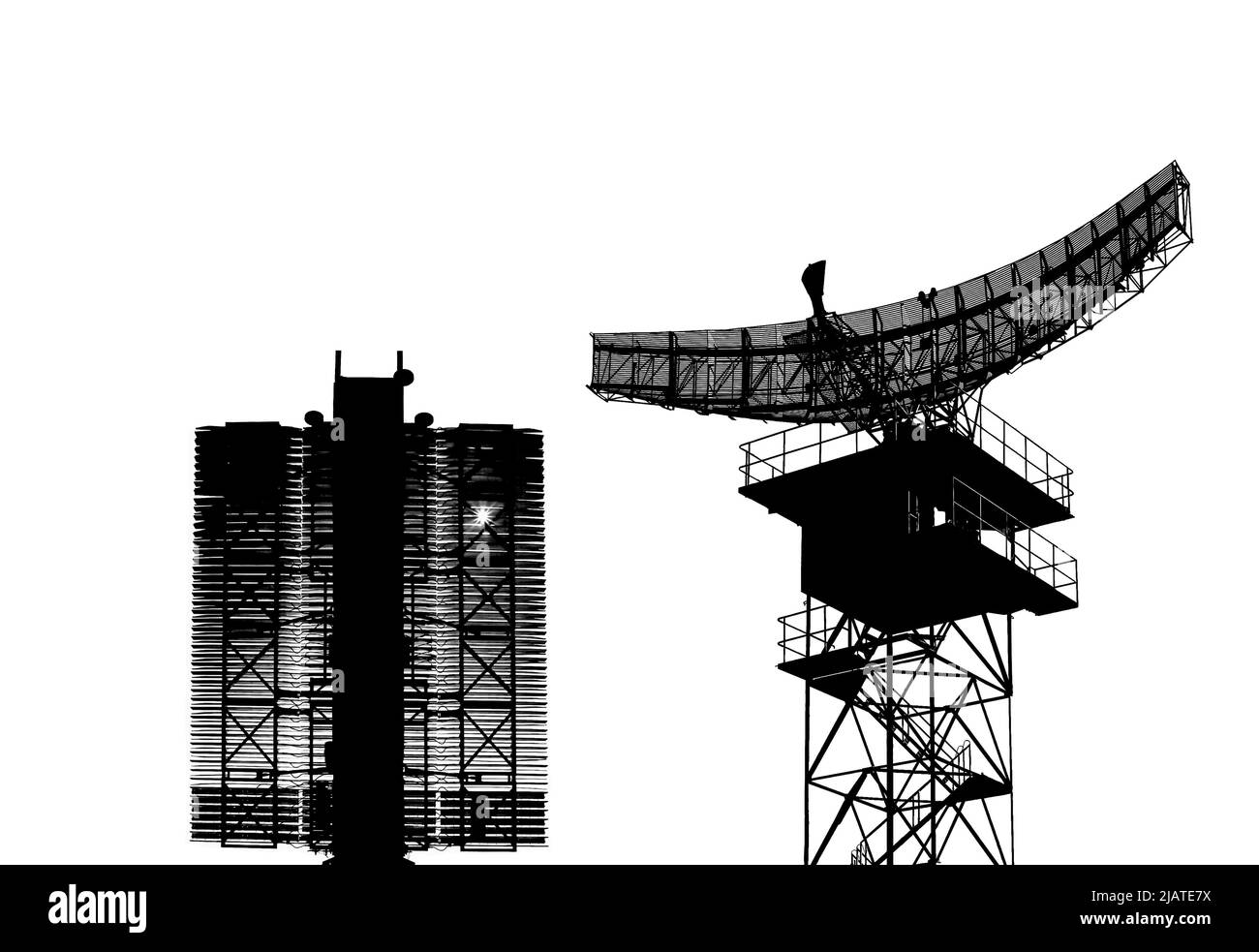 Contour air defense radars of military mobile anti aircraft systems