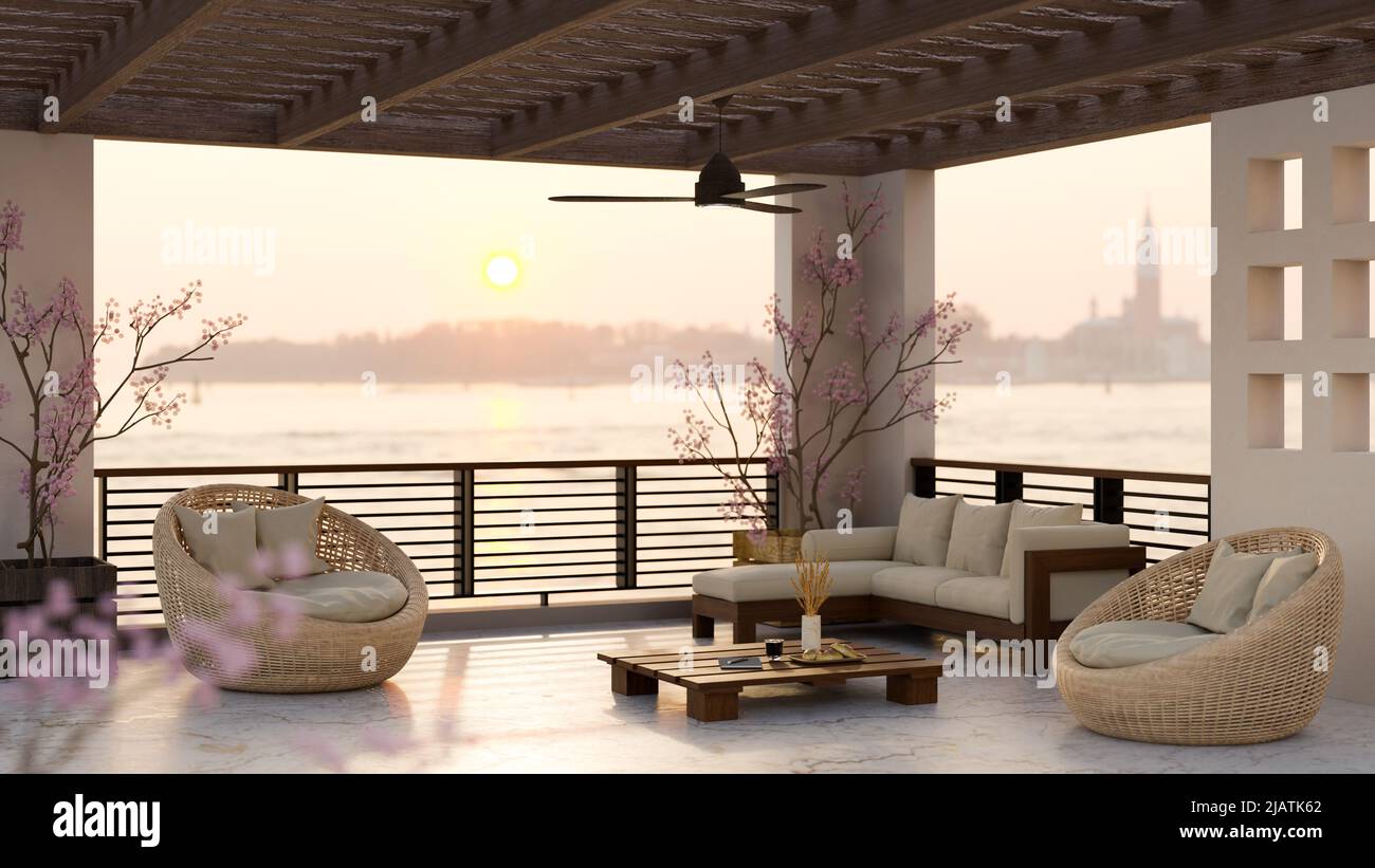 Modern contemporary luxury hotel lounge interior design with beautiful ...