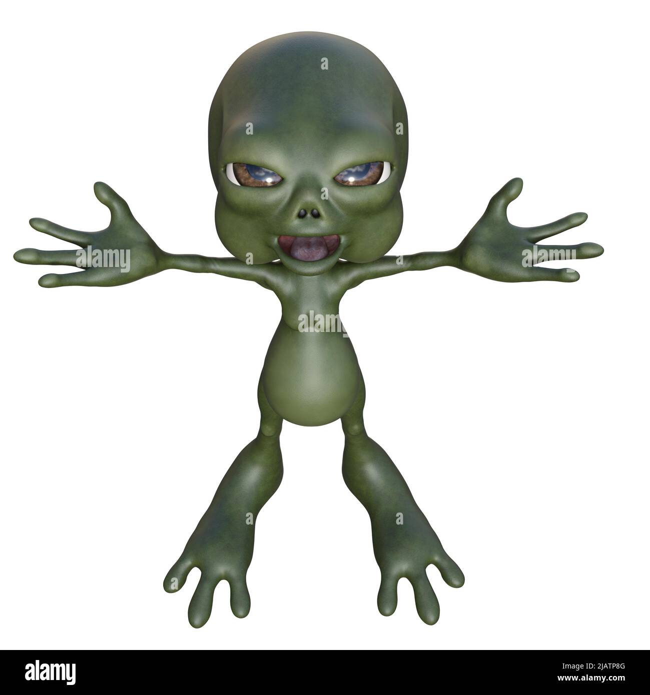 3D-illustration of a cute and funny angry cartoon alien Stock Photo - Alamy 3D-illustration of a cute and funny angry cartoon alien Stock Photo - Alamy