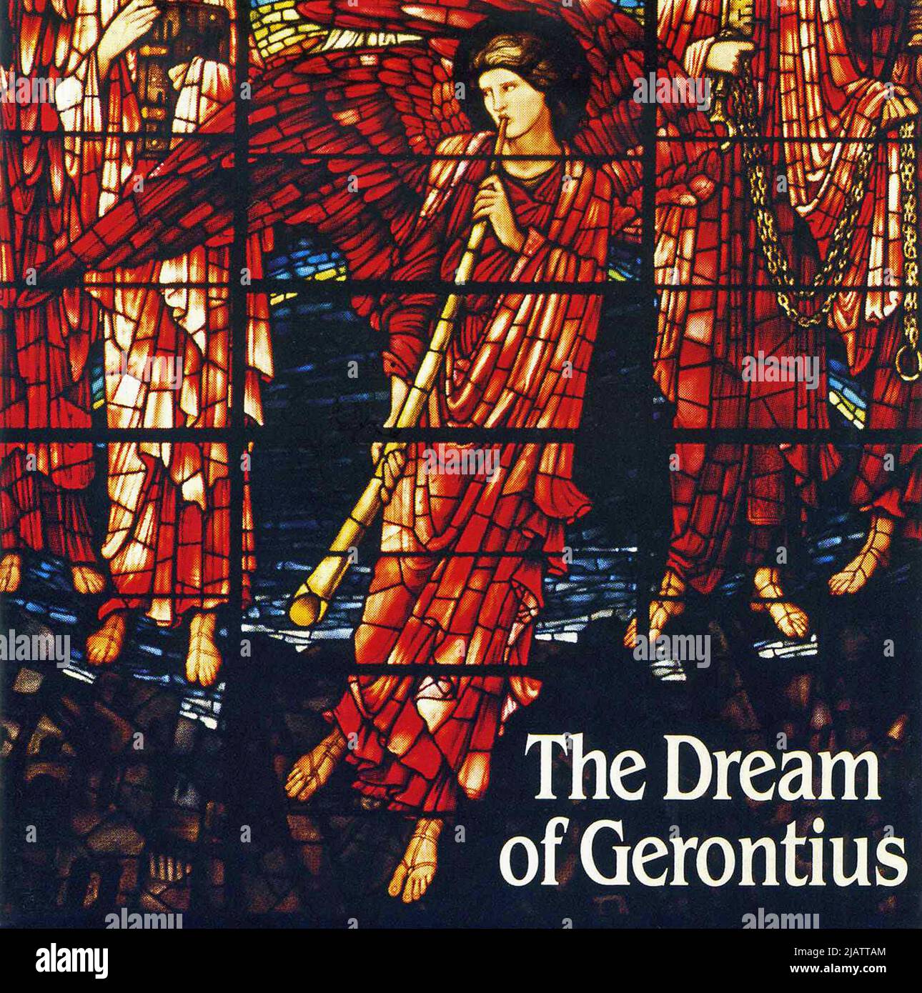 CD cover. 'The Dream of Gerontius'. Edward Elgar. Stock Photo