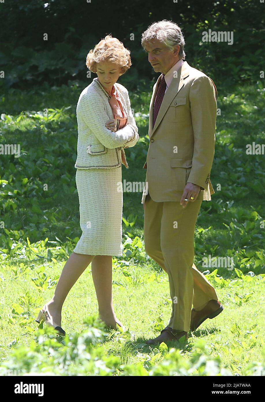 May 31, 2022.Carey Mulligan, Bradley Cooper, shooting on location for