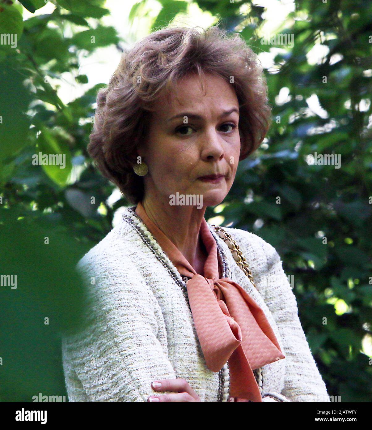 May 31, 2022.Carey Mulligan, shooting on location for new movie Maestro