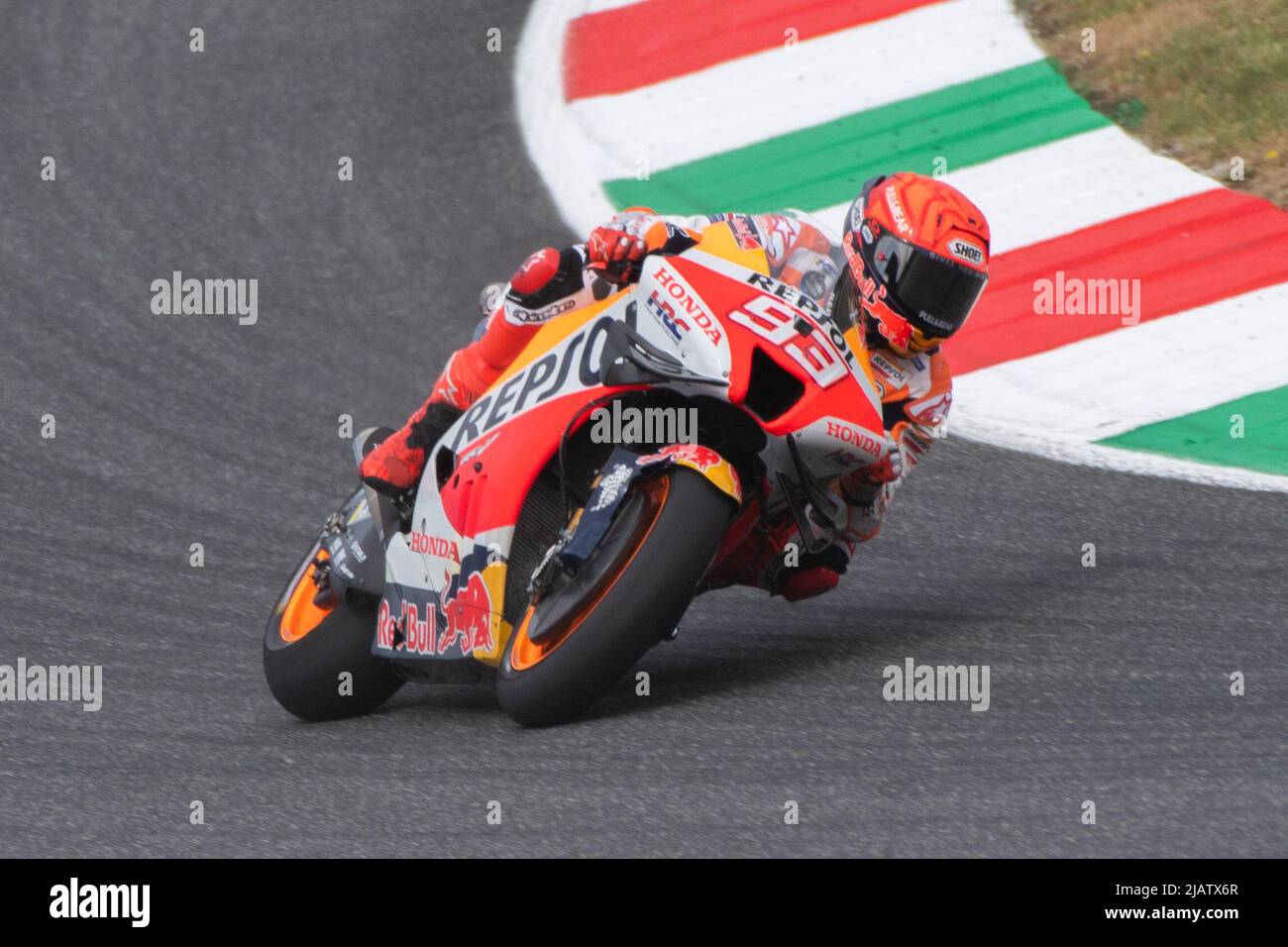 Mgello Circuit, scaperia, Italy. 29th May, 2022 Motogp Grand Prix Of Italy Marc Marquez/Repsol Honda Team Stock Photo