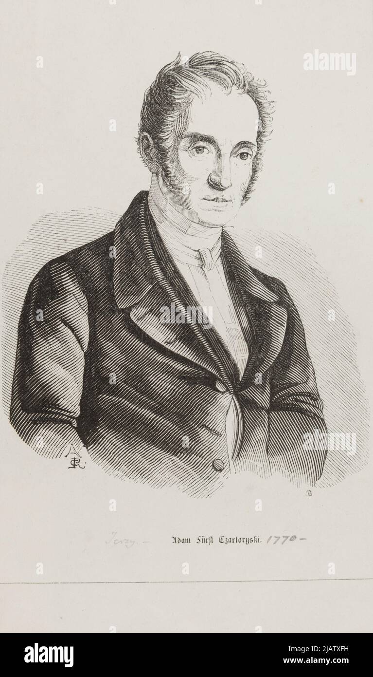 Adam Fürst Czartoryski (Prince Adam Jerzy Czartoryski) unknown Stock