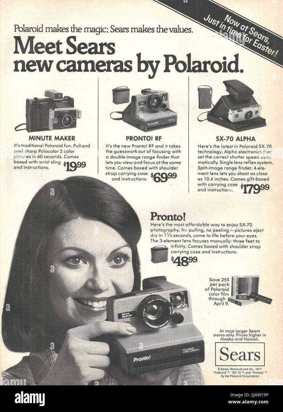 polaroid 1980's cameras