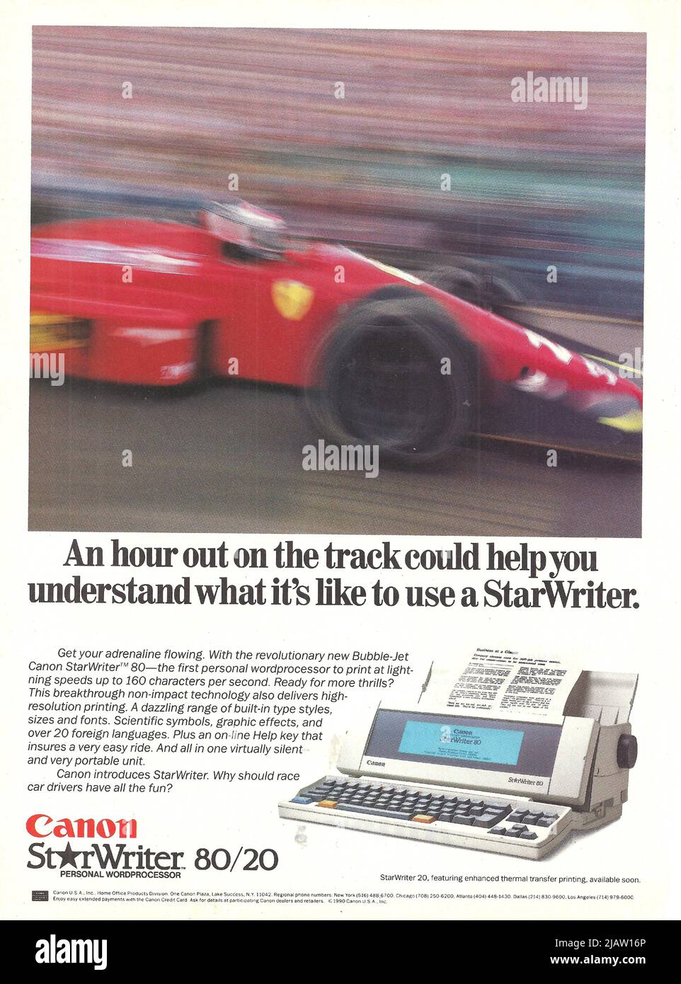 Canon starwriter word processor hi-res stock photography and images - Alamy