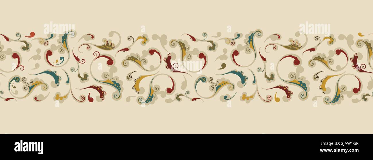 Lovely seamless hand drawn pattern, great for textiles, prints, wallpapers, wrapping - vector design Stock Vector