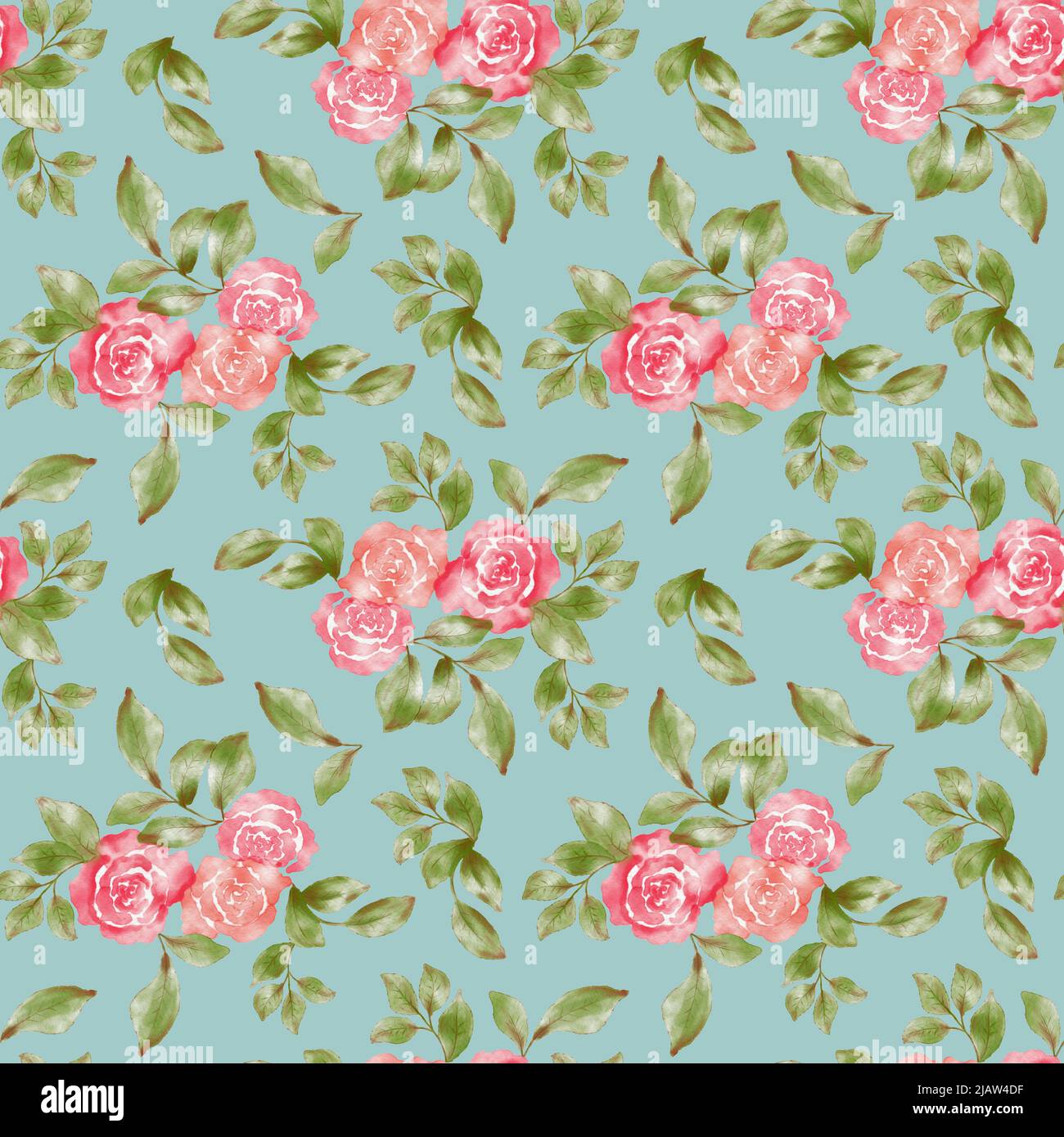 Drawn Roses Wallpaper