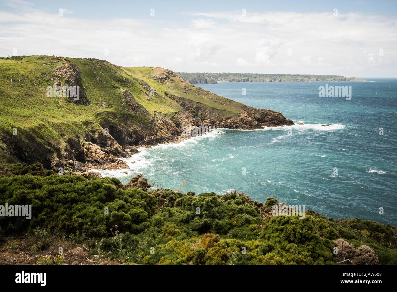 Landscapes and nature Jersey Island - Channel Island - Kanalinsen Stock Photo