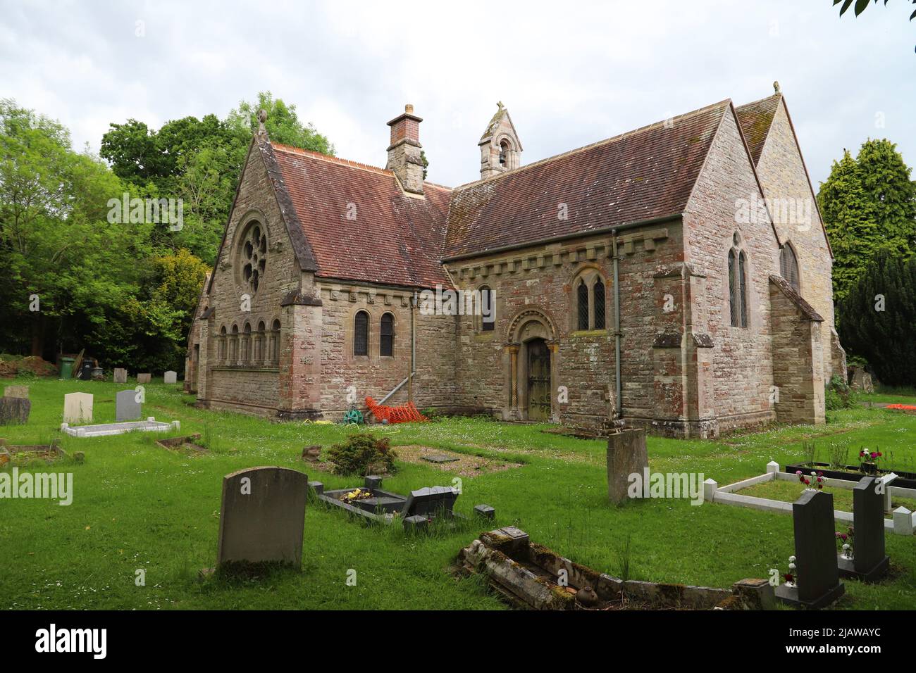 St Peter's Church, Rous Lench, Worcestershire Stock Photo Alamy