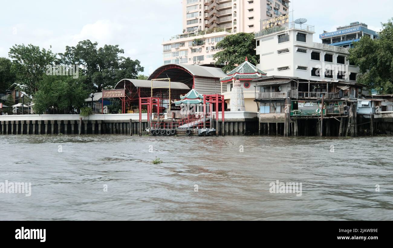 Chao Phraya River  Bangkok Thailand Stock Photo