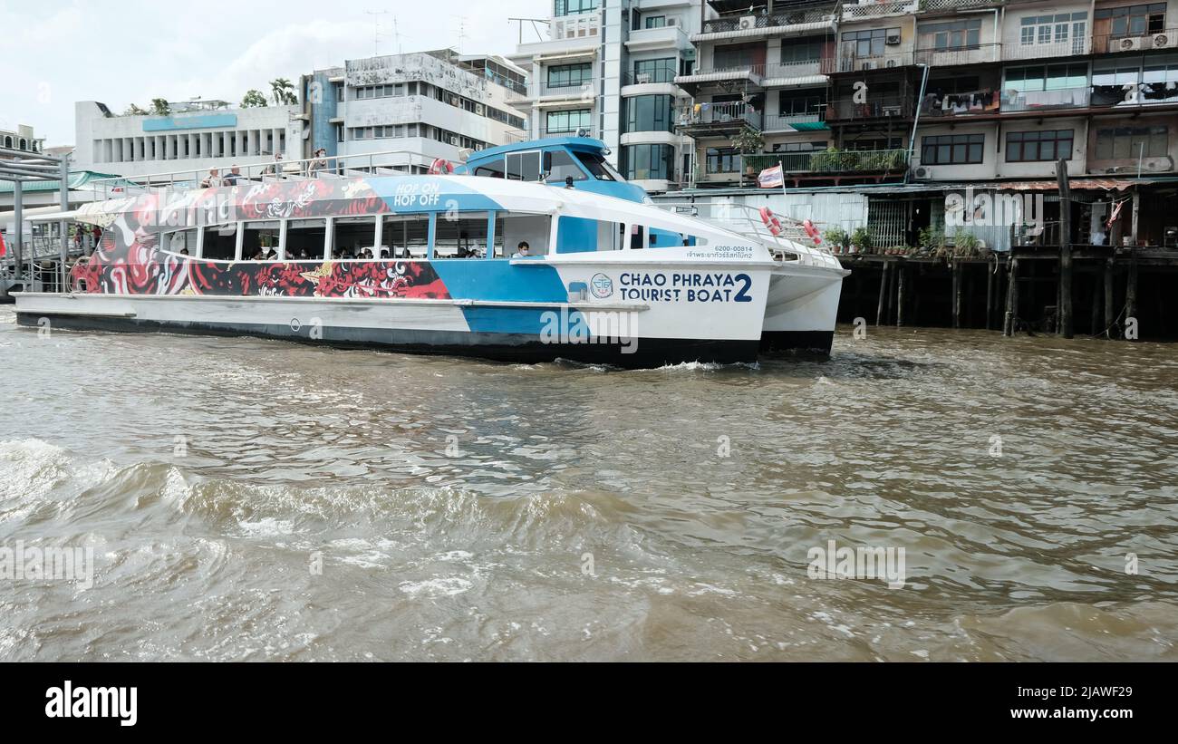 Chao Phraya River Bangkok Thailand Stock Photo - Alamy
